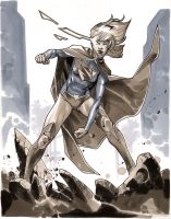 Supergirl-by-Mahmud-Asrar-Comic-Action-Essen-2012-Pre-Show-Commission