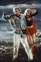Peter O'Toole as Zaltar and Helen Slater as Supergirl