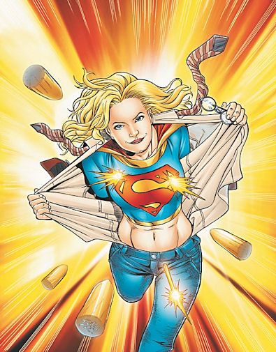 SUPERGIRL #53 cover, by Jamal Igle