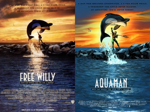 Aquaman-Comic-Free-Willy-Movie-Cover
