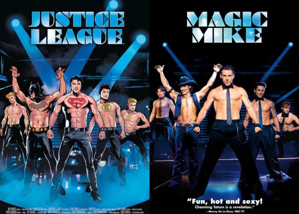 Justice-League-Comic-Magic-Mike-Movie-Cover
