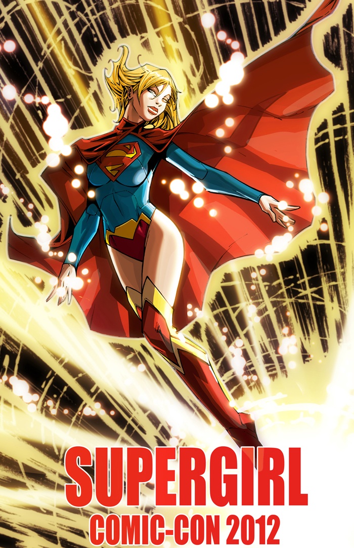 Supergirl-Print-Comic-Con-2012-by-Oiver-Nome-and-Ed-Nunez