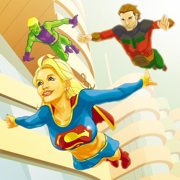 Supergirl-and-Legion-by-Tom-Feister