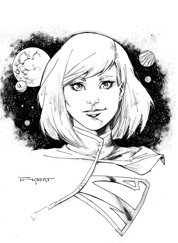Supergirl-by-Art-Thibert