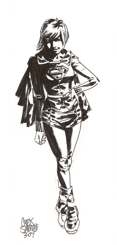 Supergirl-by-Chris-Samnee