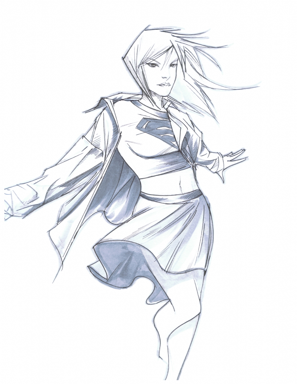 Supergirl-by-Dustin-Nyugen