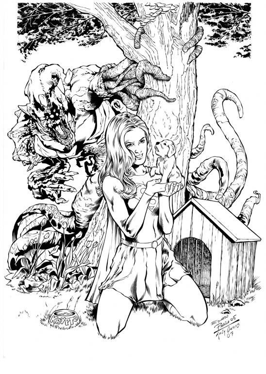 Supergirl-by-Eduardo-Pansica