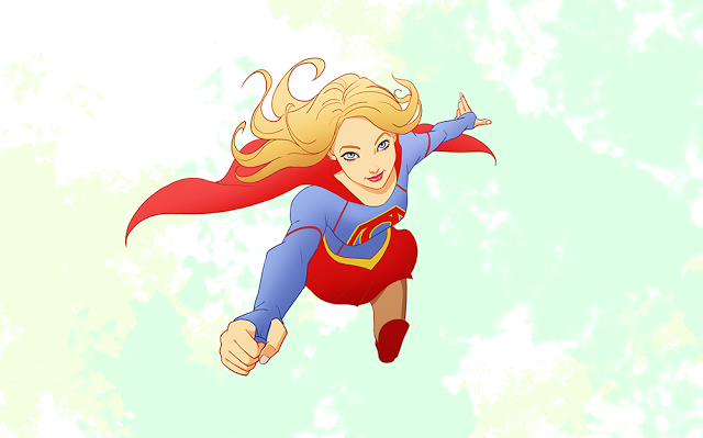 Supergirl by Edward Pun