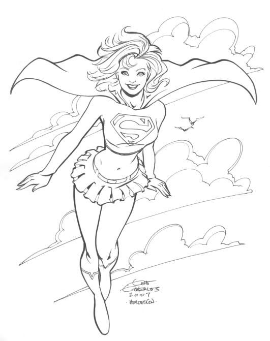 Supergirl-by-Gene-Gonzales-2007-Heroes-Con