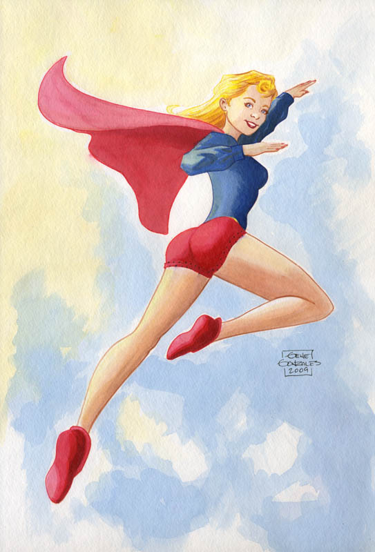 Supergirl-by-Gene-Gonzales-March-2009