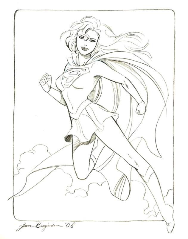 Supergirl-by-June-Brigman