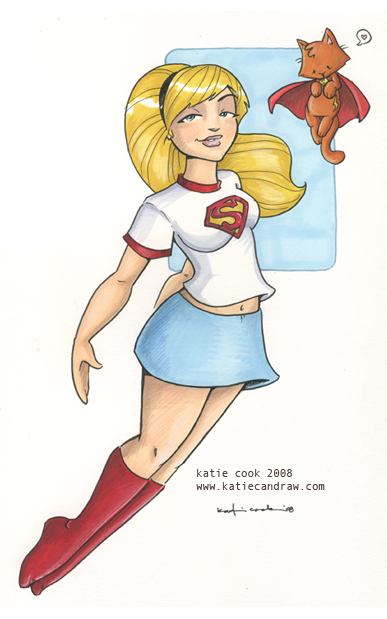 Supergirl-by-Katie-Cook-Streaky