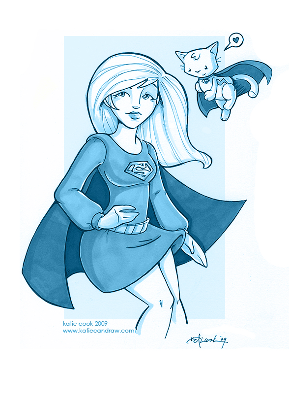 Supergirl-by-Katie-Cook