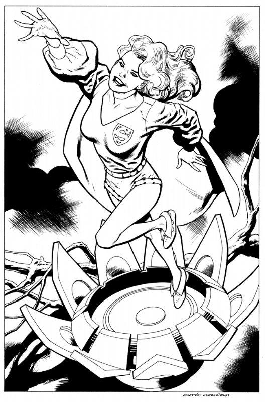Supergirl-by-Kevin-Nowlan