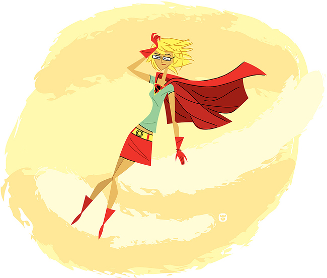 Supergirl-by-Luc-Latulippe