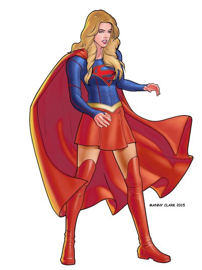 Supergirl by Manny Clark