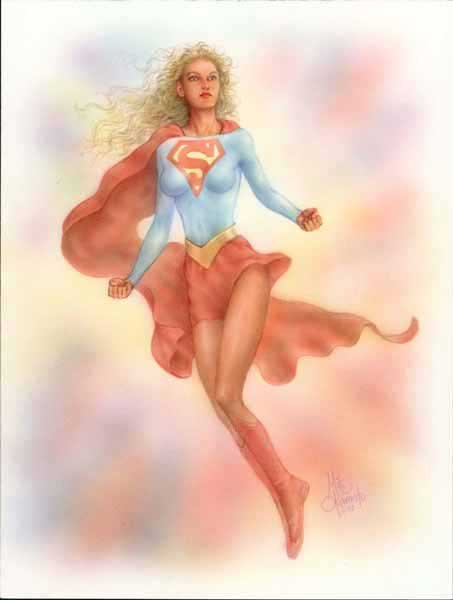 Supergirl-by-Mike-Kimoto