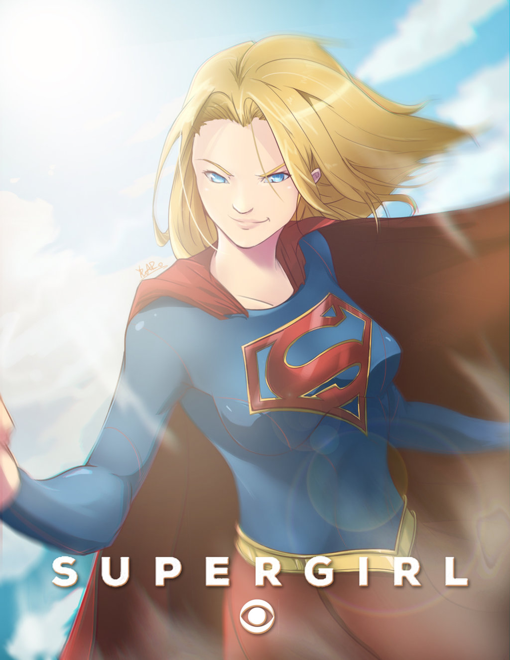 Supergirl-by-Pialoenna