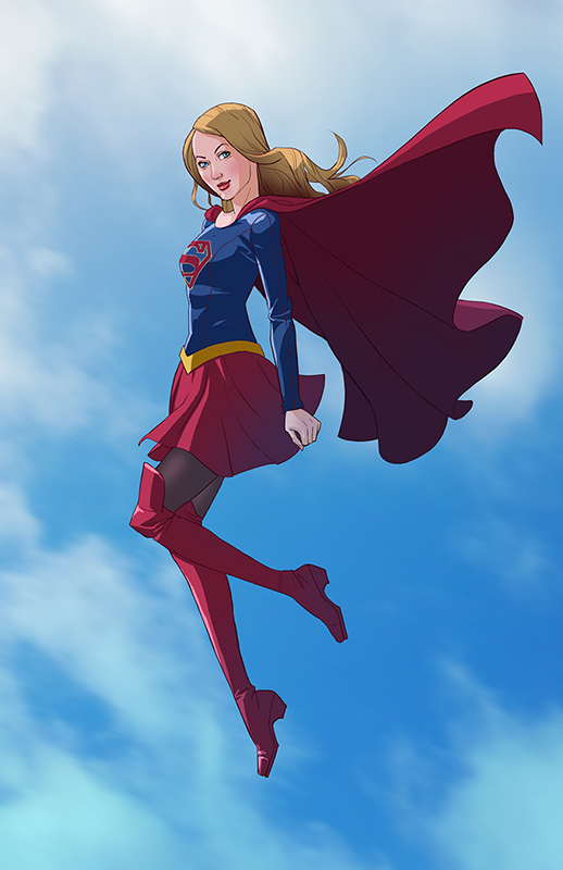 Supergirl-by-Pungang