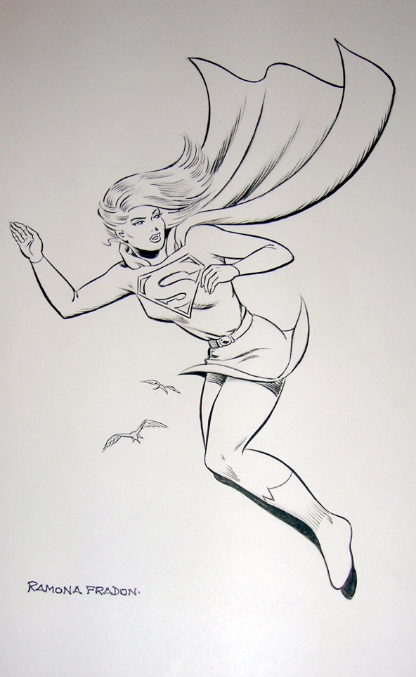 Supergirl-by-Ramona-Fradon