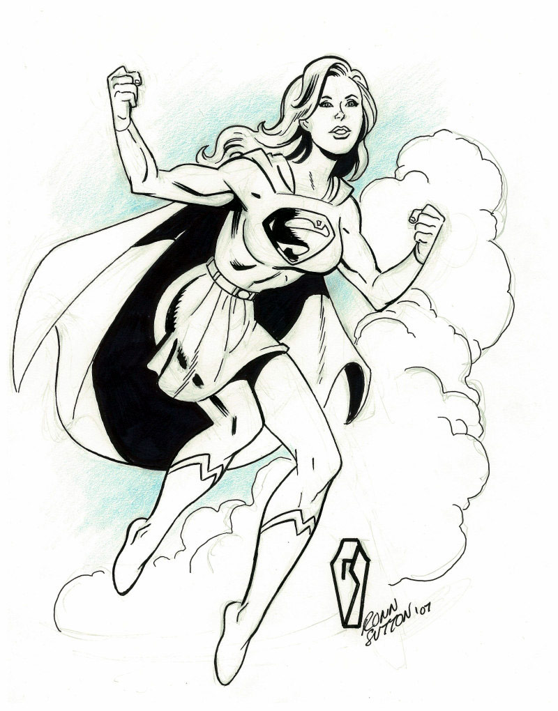 Supergirl-by-Ronn-Sutton
