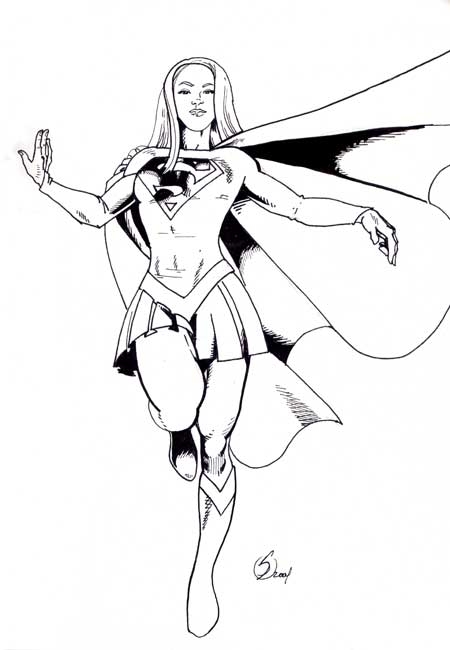 Supergirl-by-Shane-Montgomery