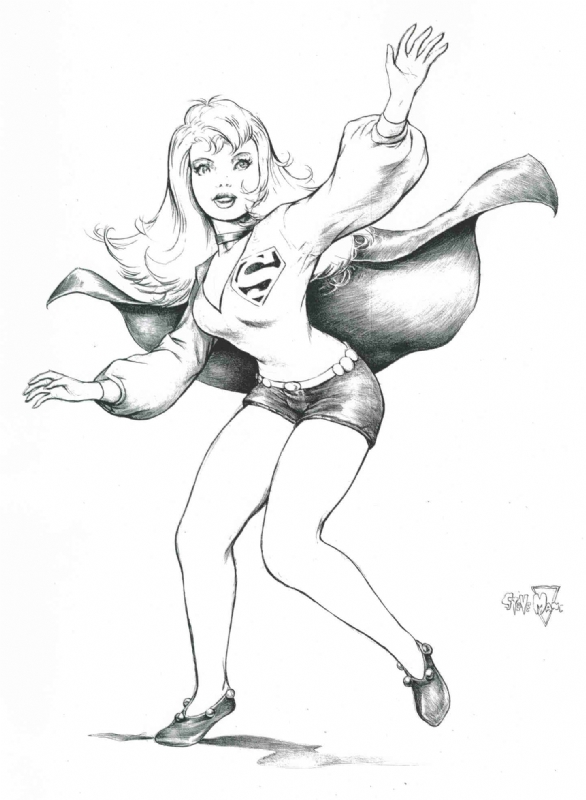 Supergirl-by-Steve-Mannion