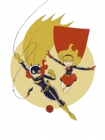 Supergirl-Batgirl-Commission-by-Mike-Maihack-03