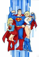 Supergirl-Superman-Power-Girl-by-Amanda-Connor