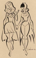 Supergirl-and-Batgirl-by-Scott-Saavedra