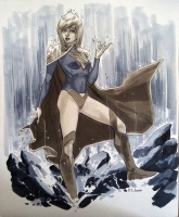 Supergirl-by-Mahmud-Asrar-Comic-Con-Paris-2012-Pre-Show-Commission-1