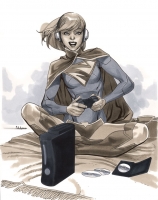 Supergirl-by-Mahmud-Asrar-Wizard-World-Chicago-2012-Pre-Show-Commission-2