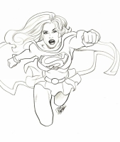 Supergirl-by-Tom-Burgos