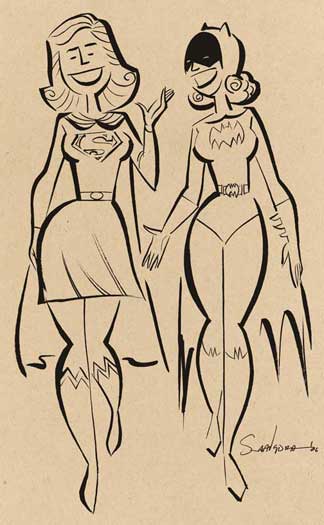 Supergirl-and-Batgirl-by-Scott-Saavedra