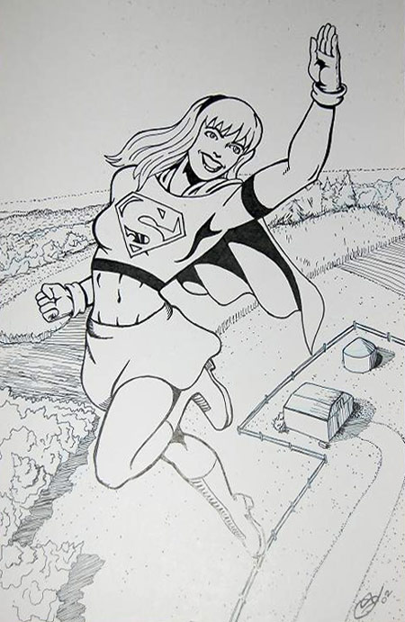 Supergirl-by-Gary-Lee
