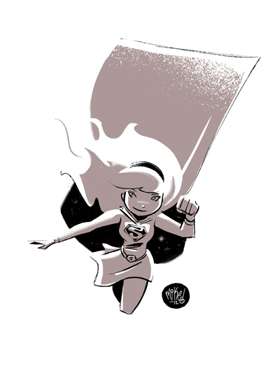 Supergirl-by-Mike-Maihack