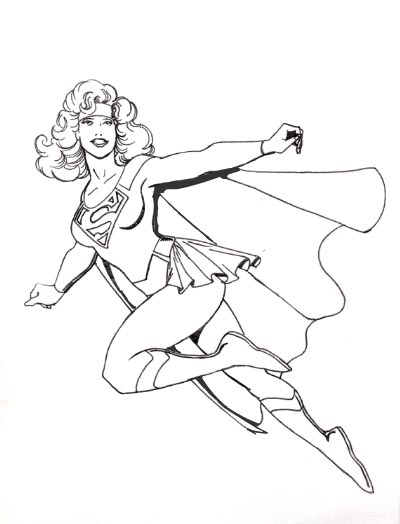 Supergirl-by-William-Beau