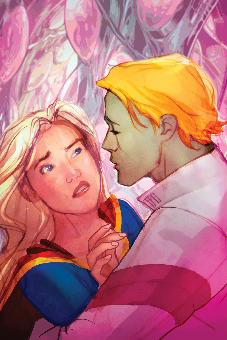Supergirl 52 unpublished cover