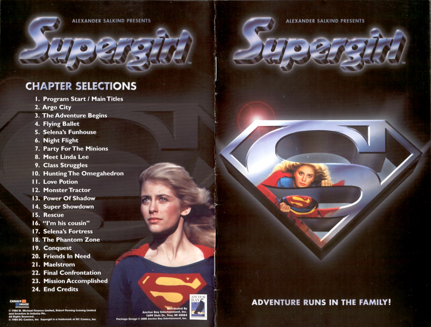 SUPERGIRL LE Booklet Cover