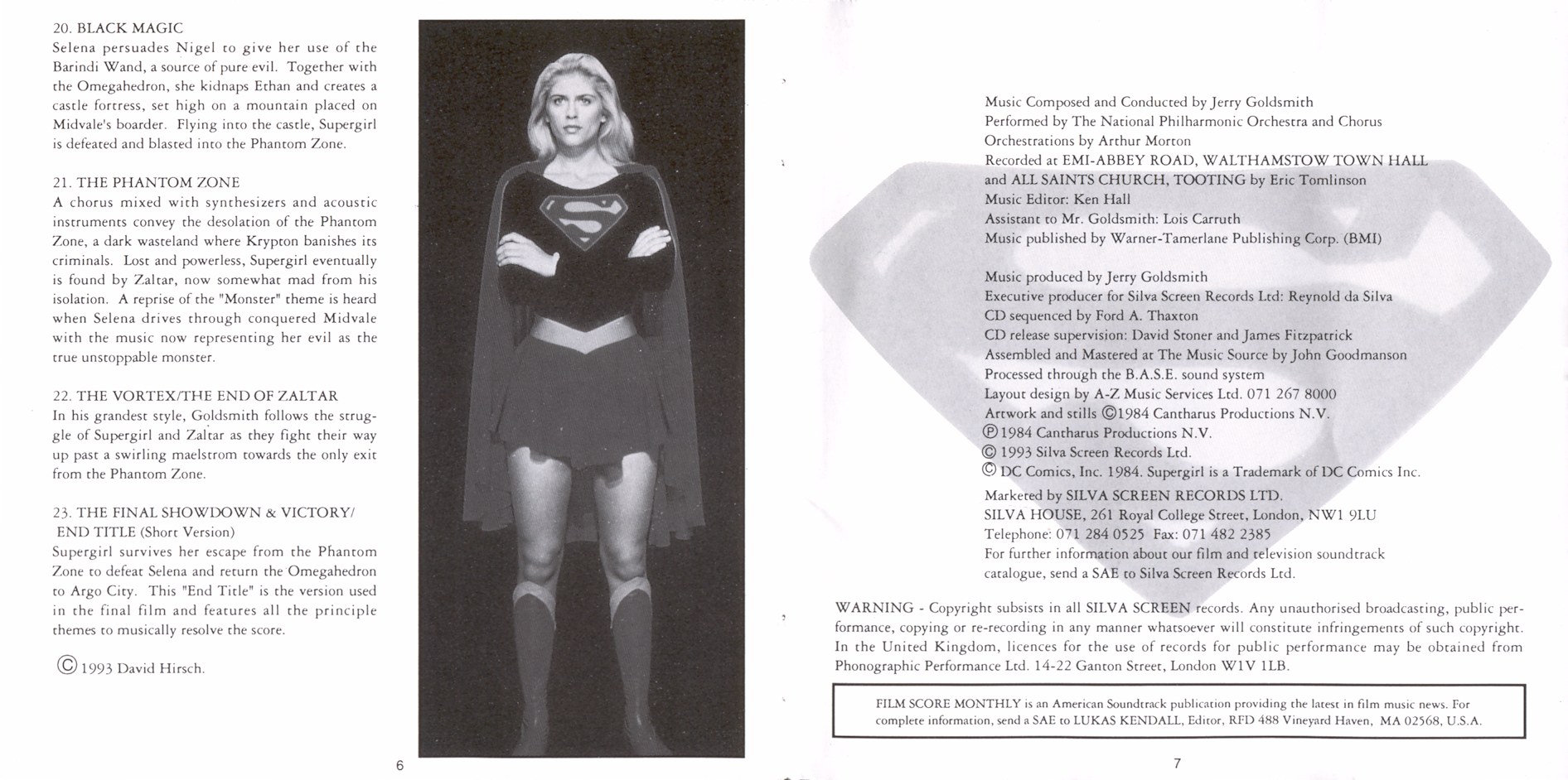 SUPERGIRL Original Motion Picture Soundtrack – Supergirl: Maid of
