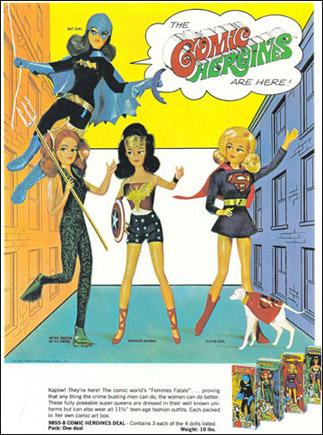 Comic Heroines ad