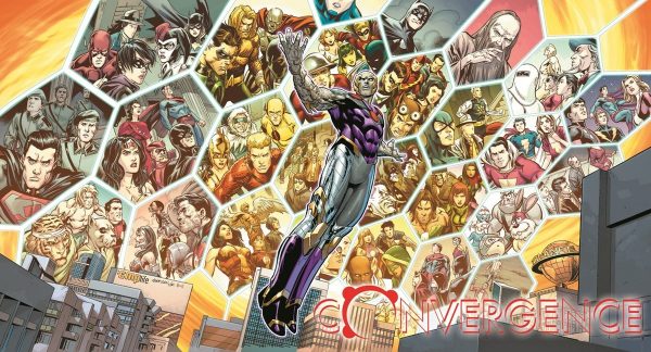 Promo art for DC Comics Convergence