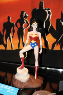 JLA ANIMATED WONDER WOMAN STATUE, 2016, $45 USD