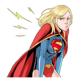 Grumpy Supergirl